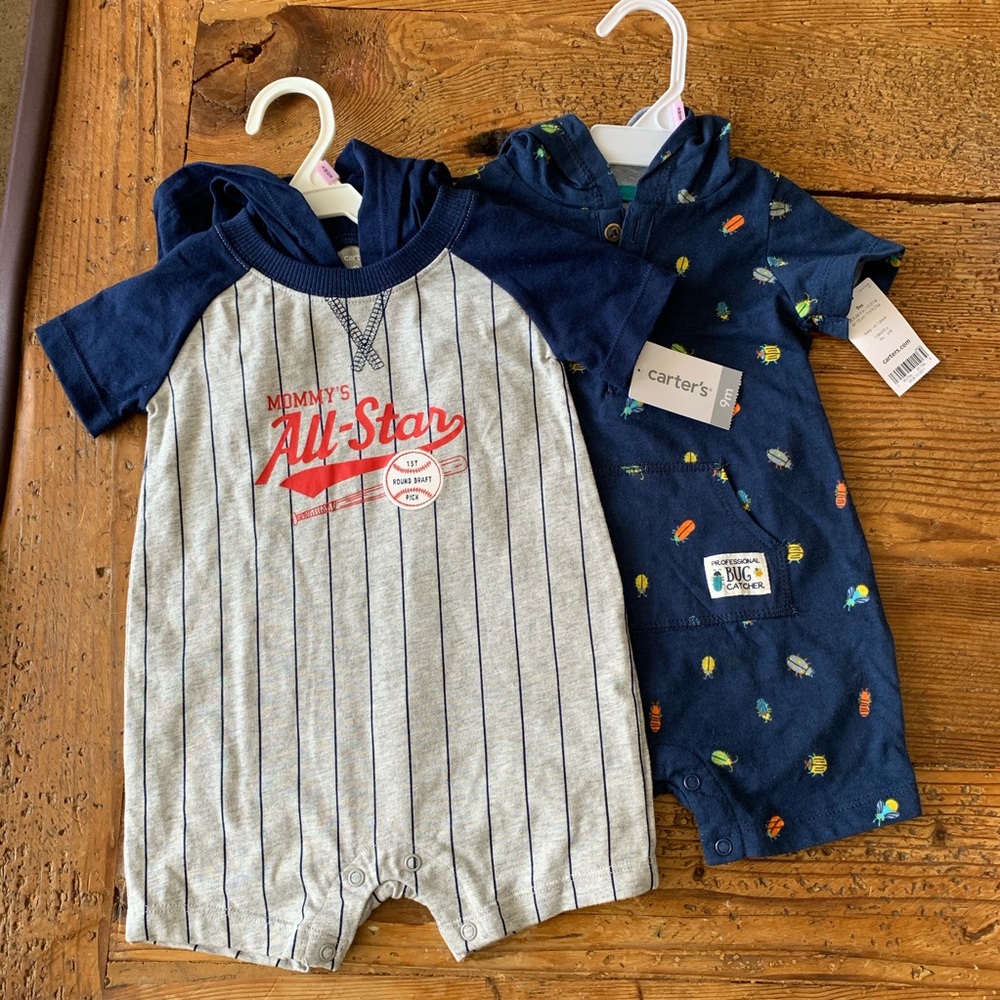 Baby Boy One Piece Romper Bundle